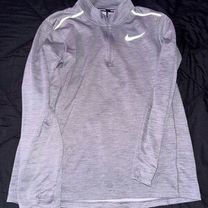 Nike Dri-FIT Gray Running Top